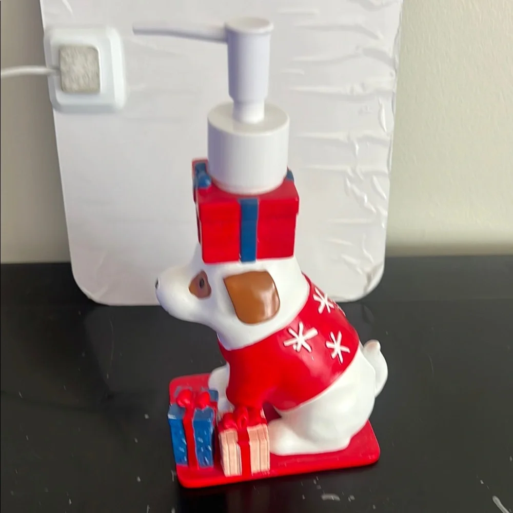 Prabal Gurung for Target Red and White Holiday Dog Soap Dispenser